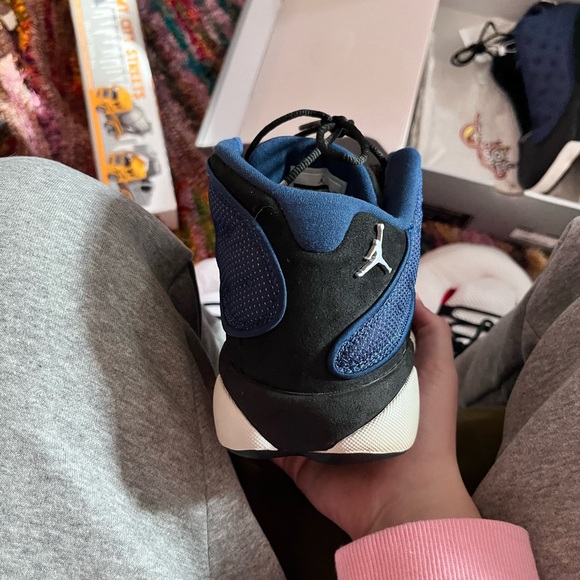 Jordan 13 Retro Brave Blue Size 10 men’s slightly used - Picture 6 of 9